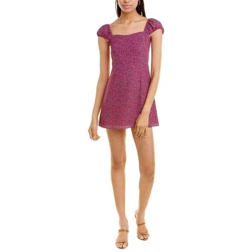 French Connection Floral Mini Dress Size XL